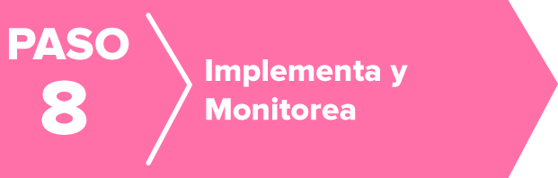 Implementa y Monitorea