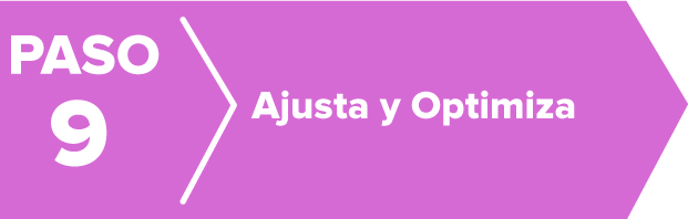 Ajusta y optimiza